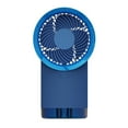 Kinaerty Portable Fan Mist Spray Air Circulation ABS Outdoor Activities Desk Fan for Home