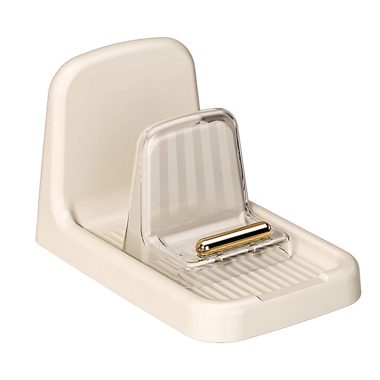 Kinaerty Pot Lid Rack Plastic Spoon Holder Stand Kitchen Organizer Fork ...