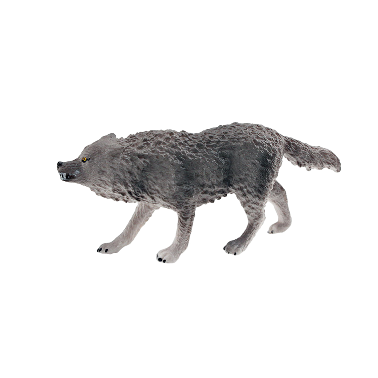Kinaerty Roaring Walking Wolf Figurine Realistic Forest Animal Model ...