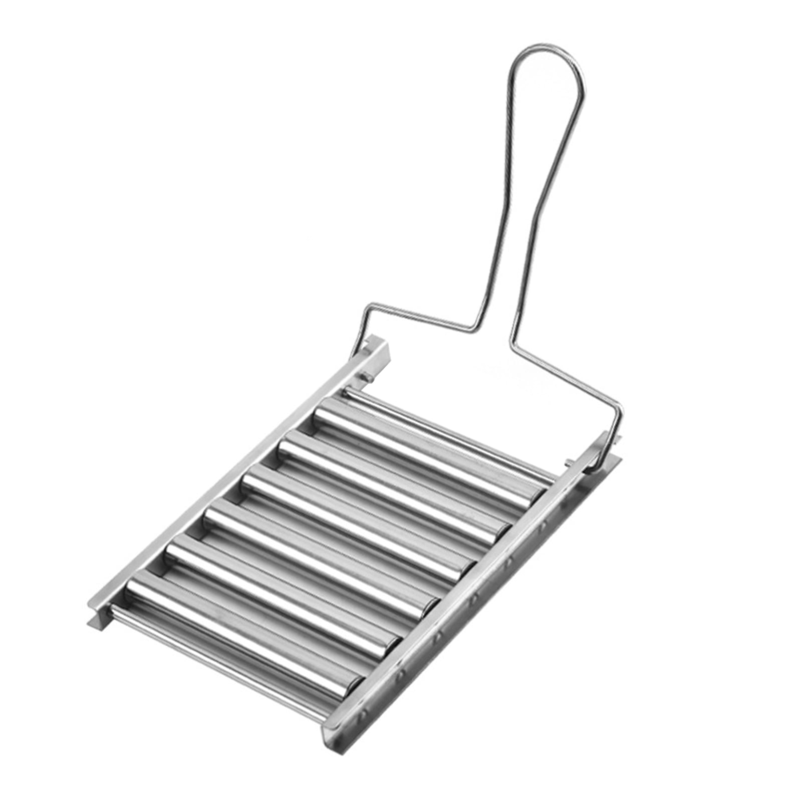 Kinaerty Sausage Roller Rack Hot Dog Stand BBQ Roller Grill Stainless