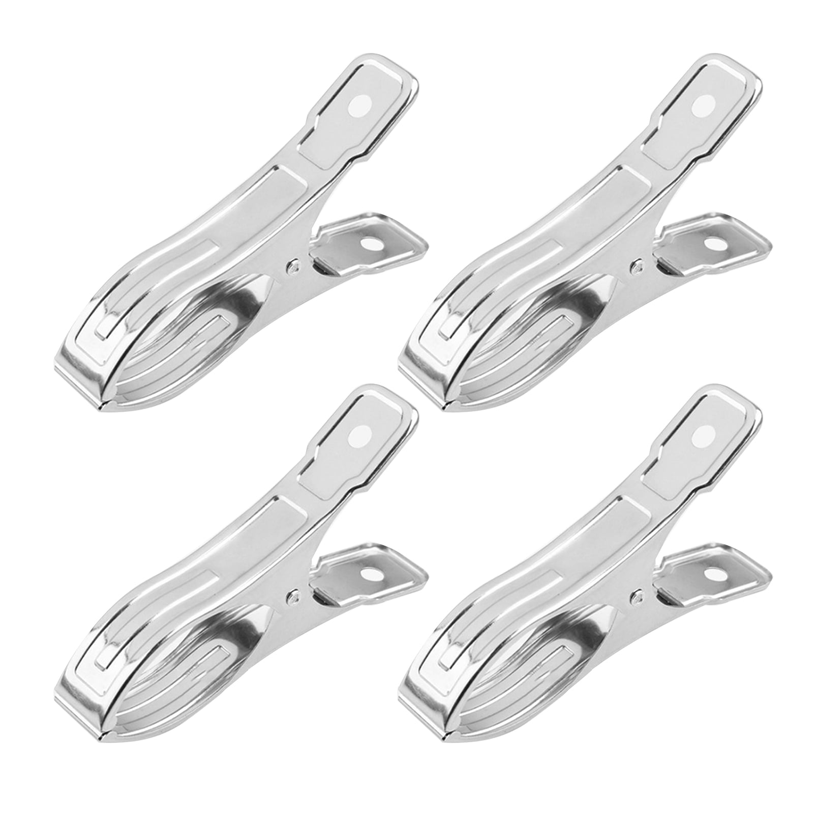 50 Pcs Stainless Steel Clothespins – Heavy Duty Metal Laundry Clips With Storage Bag & Hooks, Windproof - View #12