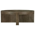 thumbnail image 1 of Kinaj Coffee Table-Dark Brown Solid Mango Wood-Round 38 Inch Top, 1 of 2