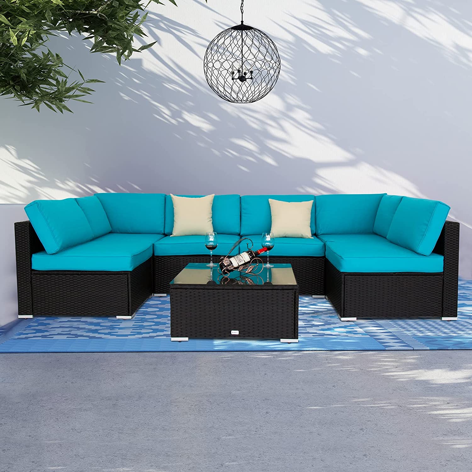 Better Homes & Gardens Brookbury 5Piece Outdoor Furniture Wicker