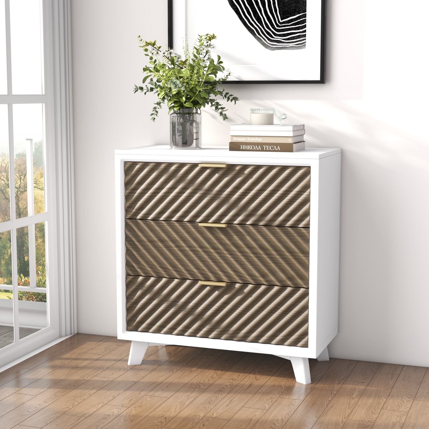 touraco dresser white brown - opalhouse Touraco Dresser White Brown main image 0