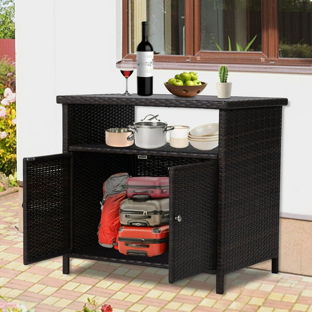 Outdoor console cabinet discount