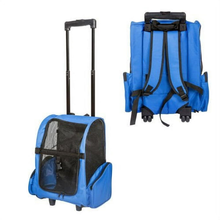 Roll Around Travel Dog Carrier Backpack 4-in-1
