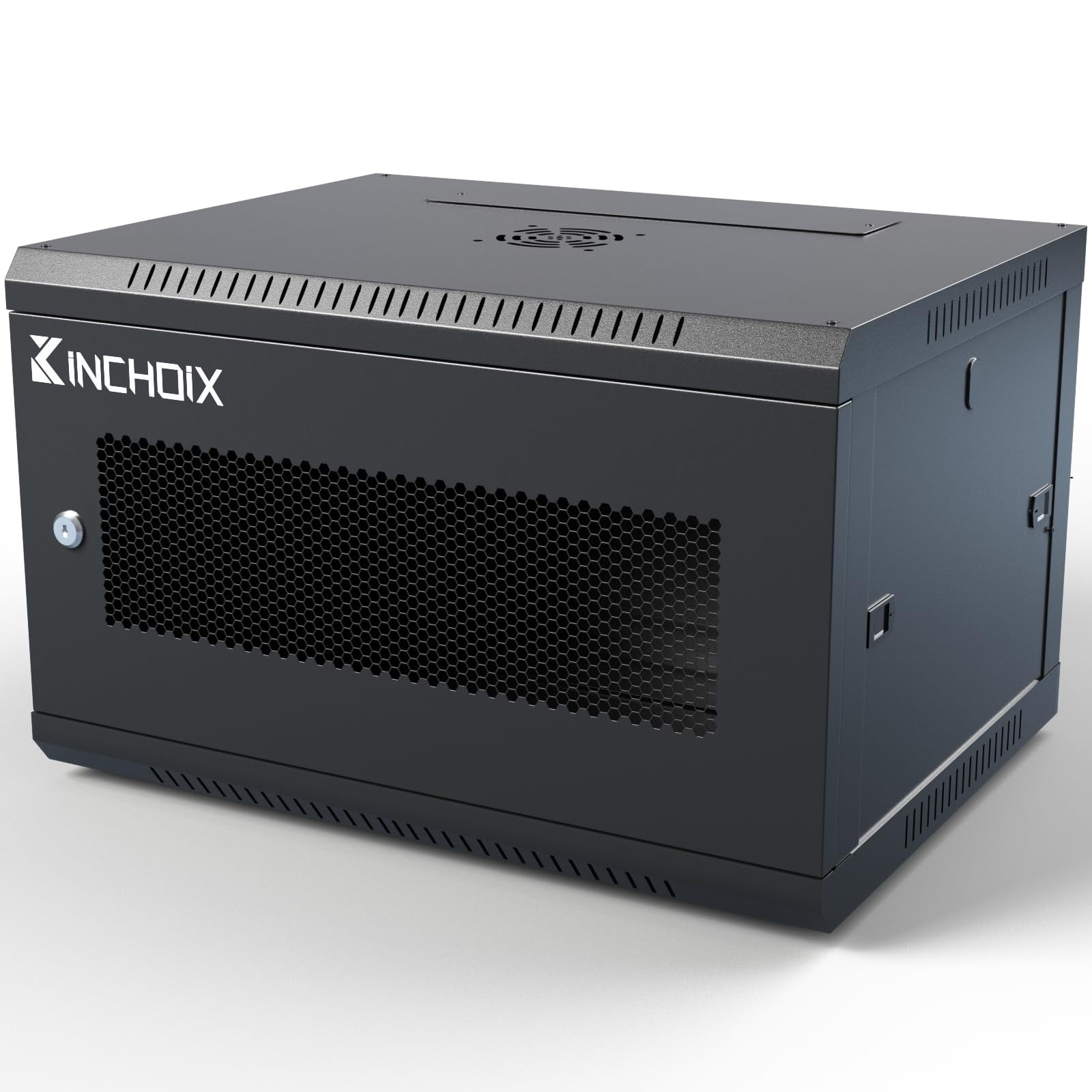 Kinchoix 6U Server Cabinet Wall Mount Network Rack Enclosure Cabinet ...
