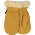 thumbnail image 1 of Kinco Men's Large Golden Full Suede Deerskin Winter Work Mitt 1929PL-L, 1 of 2