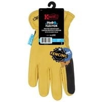 GLOVES WORK BUFFALO LTHR LARGE