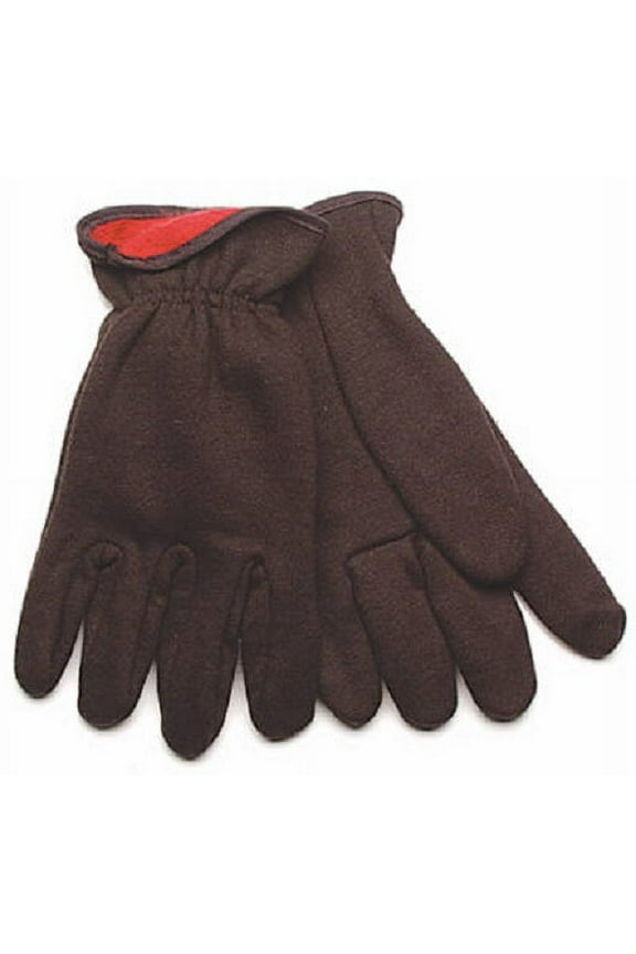 820RL-L Pair Of Men's Large Lined Poly / Cotton Jersey Gloves - Quantity of 2