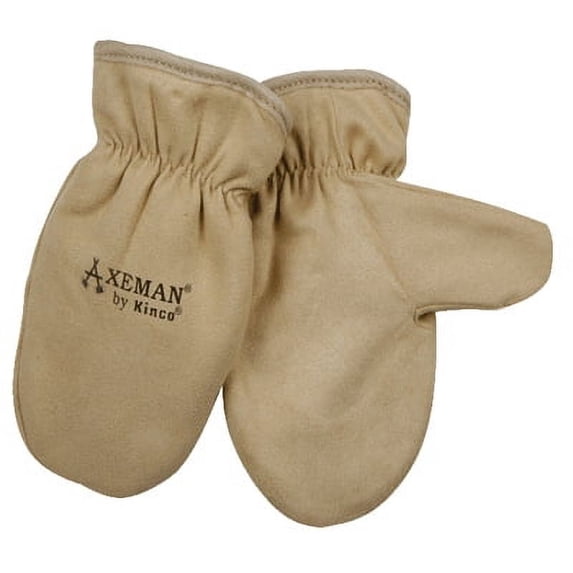 Kinco International 1930-Y Mittens, Polar Fleece & Suede, Child's Ages 7-12