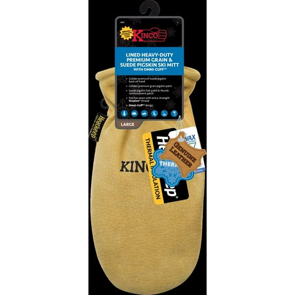 PIG SKIN MITTENS L (Pack of 1)