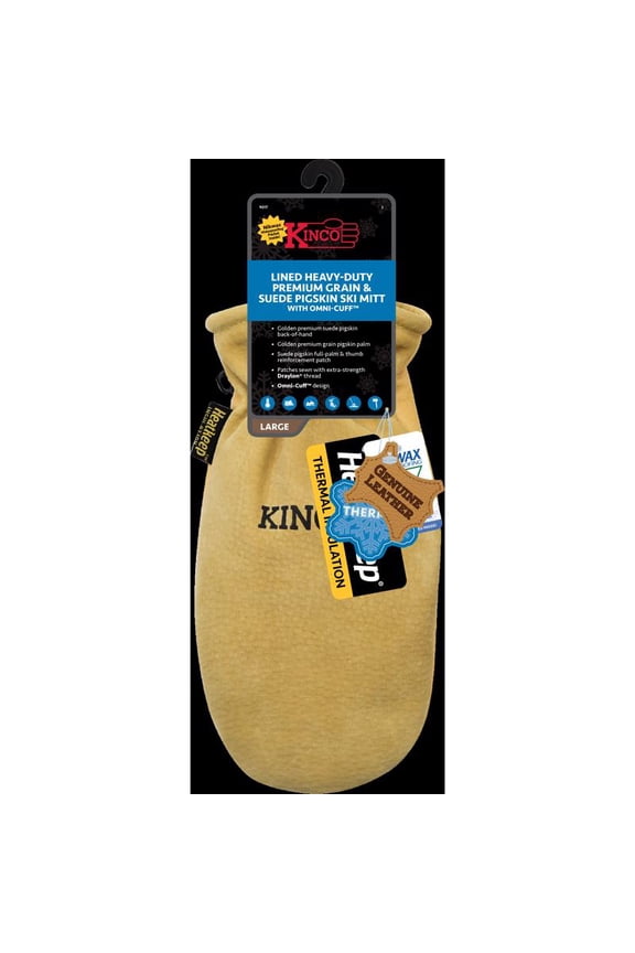 PIG SKIN MITTENS L (Pack of 1)