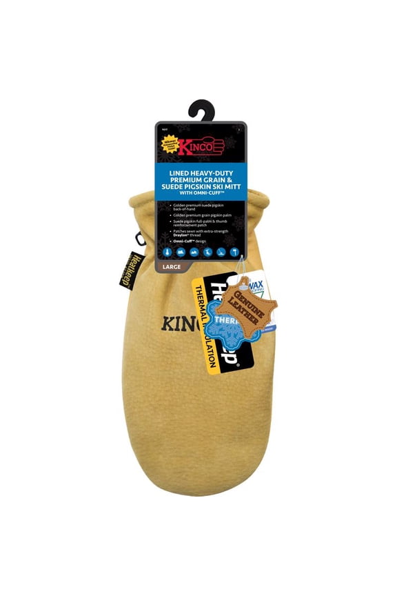 PIG SKIN MITTENS L (Pack of 1)