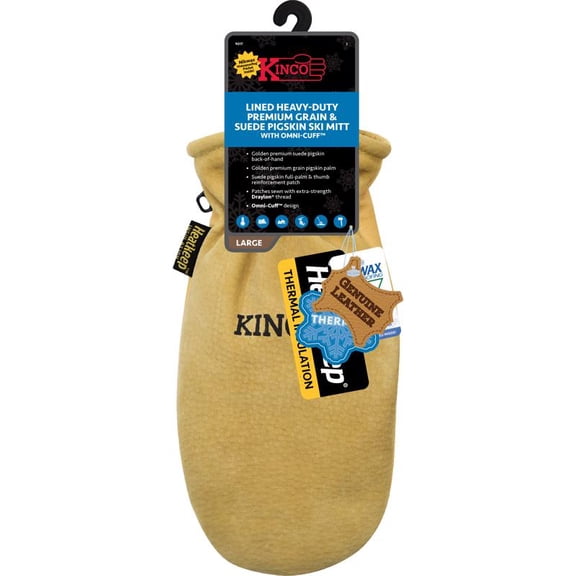 PIG SKIN MITTENS L (Pack of 1)