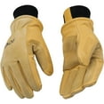 thumbnail image 1 of Kinco Men's Pigskin Thermal Insulated Winter Work Glove - Waterproof - Pair, Size L, Black, 1 of 7