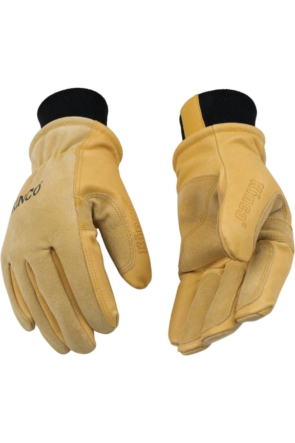 Men's Large Premium Pigskin Thermal Insulated Winter Work Glove 901-L