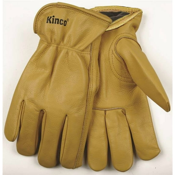 Kinco Men's Medium Full Grain Cowhide Thermal Insulated Winter Work Glove 98RL-M