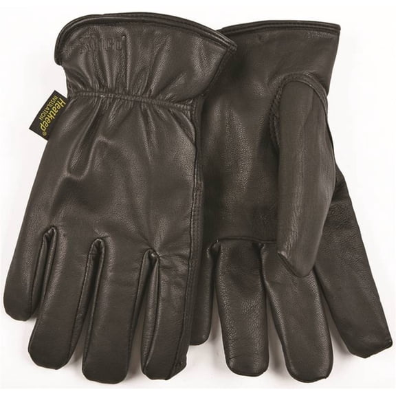 Kinco Full Grain Goatskin Thermal Insulated Work Glove - Insulated - XL, Black