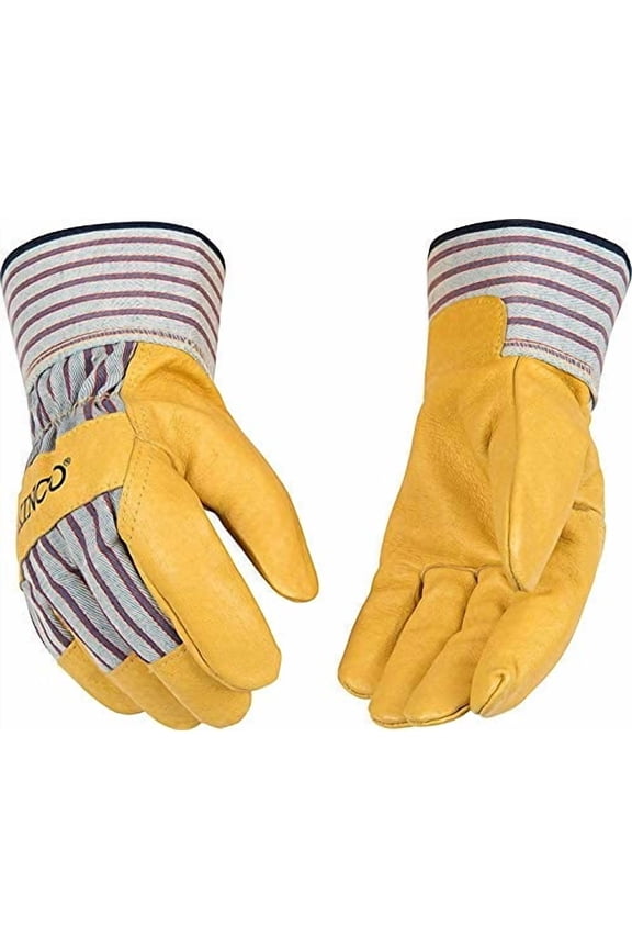 Premium Grain Pigskin Palm Work Glove 1917-XL - Safety Cuff - XL