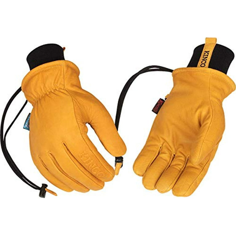 Kinco 387P-XL Buffalo Leather Elastic Work Gloves, X-Large – Toolbox Supply