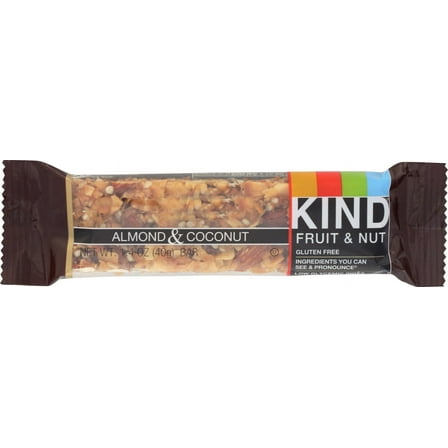 (6 pack) KIND Nut Bars, Almond & Coconut, 1.4 oz, 1 Count
