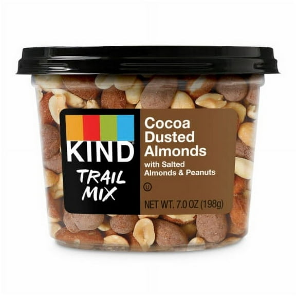 Kind Cocoa Dusted Almonds With Salted Peanuts Trail Mix