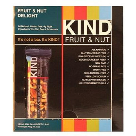 Kind F&N Bar Fruit & Nut Delight 12Ct - Pack Of 12