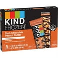 thumbnail image 1 of Kind Frozen Dark Chocolate Peanut Butter Treat Bars, 1.60 Oz Pack Of 5 (Pack of 4), 1 of 3
