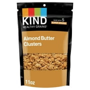 Kind Healthy Grains Almond Butter Clusters, Sesame Seeds, Gluten Free, 11 oz, Plastic Bag