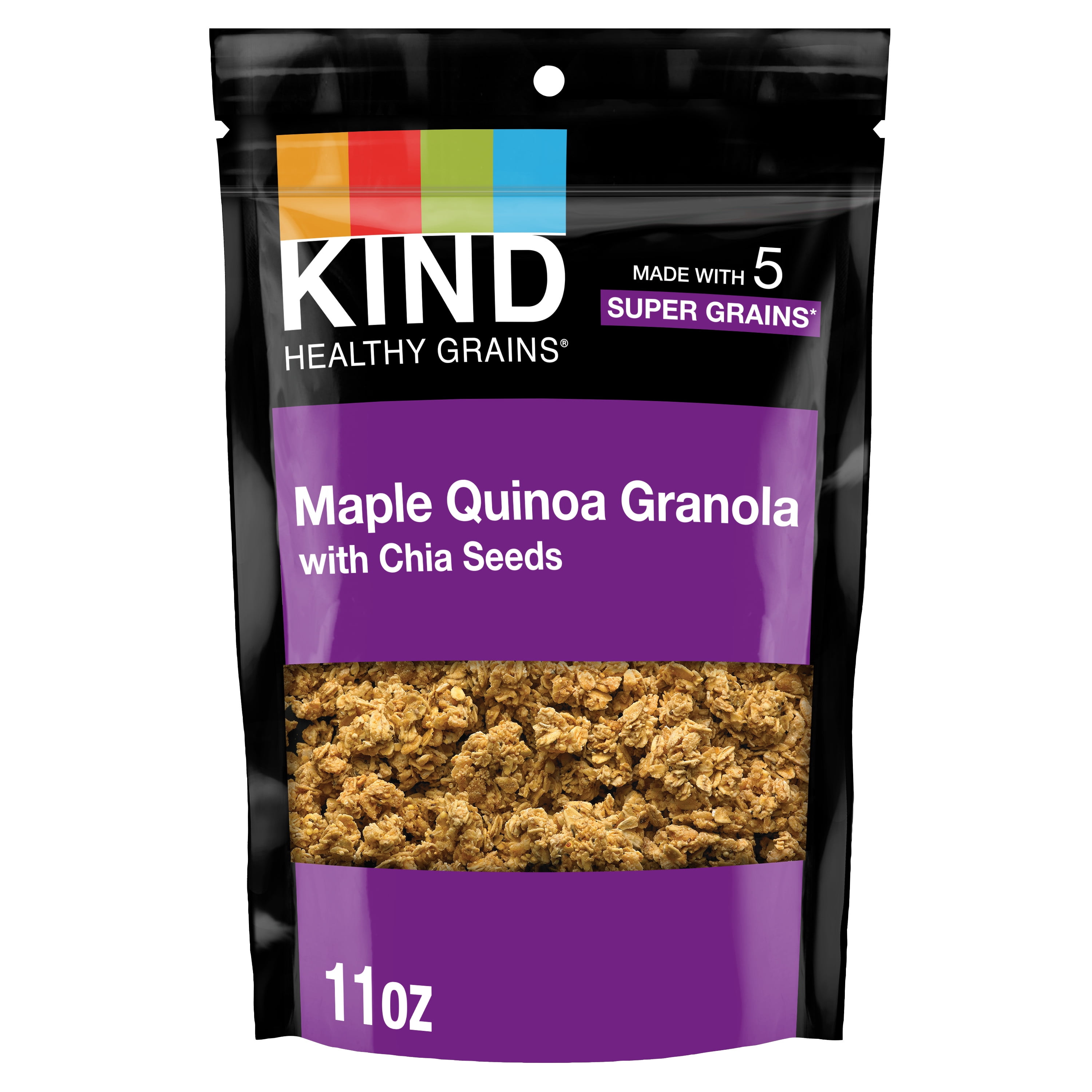 Kind Healthy Grains Clusters, Maple Quinoa with Chia Seeds, 11 oz, 1