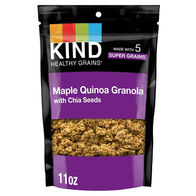 Kind Healthy Grains Clusters, Maple Quinoa with Chia Seeds, 11 oz, 1