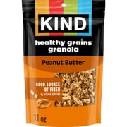 KIND Healthy Grains Granola, Peanut Butter Clusters, Gluten Free, Low Sodium, 11oz
