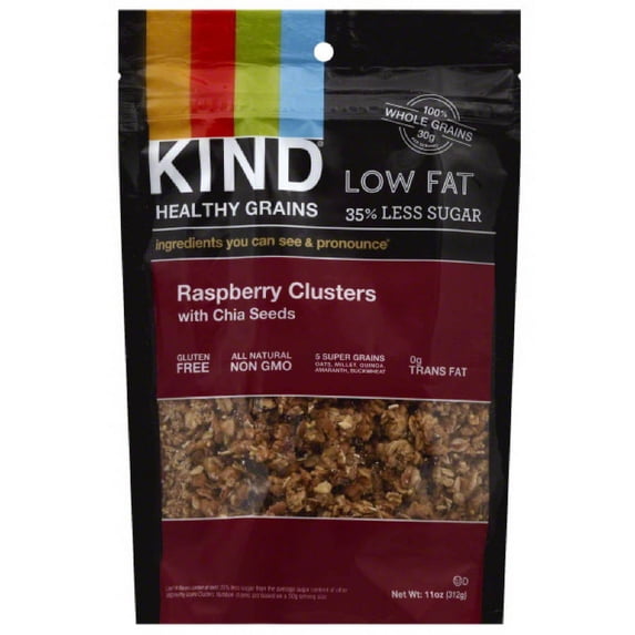 Kind Healthy Grains Raspberry Clusters W
