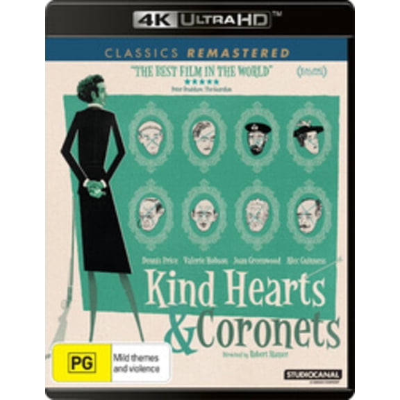 Kind Hearts & Coronets (4K Ultra HD), Studio Canal, Comedy