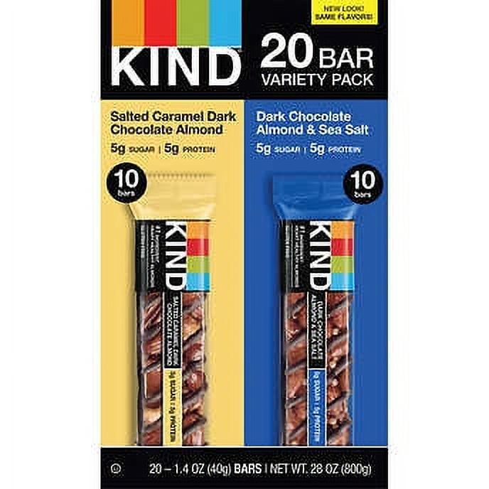 Kind Nuts & Spices Bar, Variety, 1.4 oz, 20 ct