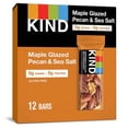 thumbnail image 1 of Kind Nuts & Spices Bars Maple Glazed Pecan & Sea Salt -- 12 Bars Pack of 3, 1 of 4
