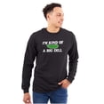 thumbnail image 1 of Kind Of Big Dill Food Funny Pickle Long Sleeve TShirt Men Women Brisco Brands M, 1 of 6