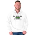 thumbnail image 1 of Kind Of Big Dill Food Funny Pickle Unisex Plus Fleece Graphic Hoodie Brisco Brands 2X, 1 of 5