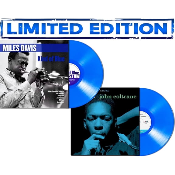 Kind Of Blue / Blue Train - Blue Jazz Vinyls Collection - Limited Edition Colored Vinyl