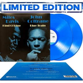 Kind Of Blue / Blue Train - Miles Davis & John Coltrane Collection - Limited Colored Edition Vinyl [LP]