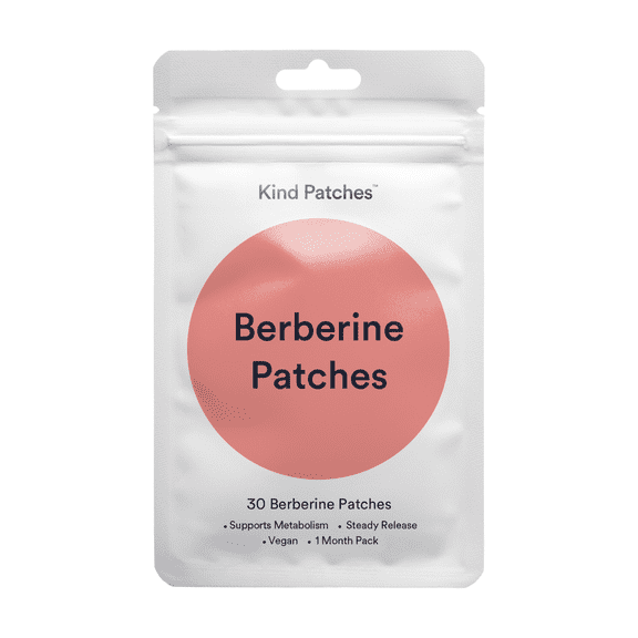 Kind Patches Berberine Patches, 30 Count