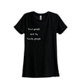 thumbnail image 1 of Kind People Are My Kinda People Women's Fashion Relaxed T-Shirt Tee Heather Black 2X-Large, 1 of 5