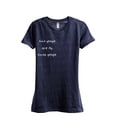 thumbnail image 1 of Kind People Are My Kinda People Women's Fashion Relaxed T-Shirt Tee Heather Navy Large, 1 of 4
