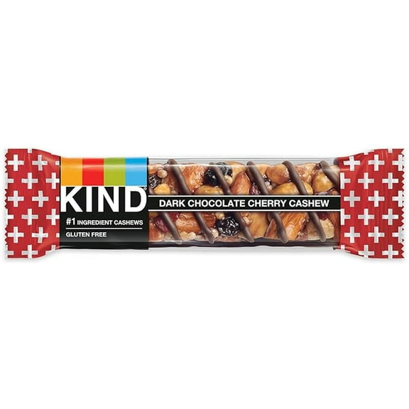 Kind Plus Dark Chocolate Cherry Cashew and Antioxidants Bar, 1.4 oz ( pack of 3 )
