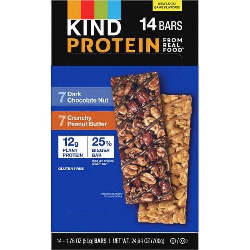 Kind Protein Bar, Variety Pack, (1.76 Oz Each Bar), 24.64 OZ 14-Count