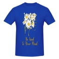 thumbnail image 1 of Kind To Your Mind Men'S Basic Short Sleeve T-Shirt Blue 6x-Large, 1 of 5