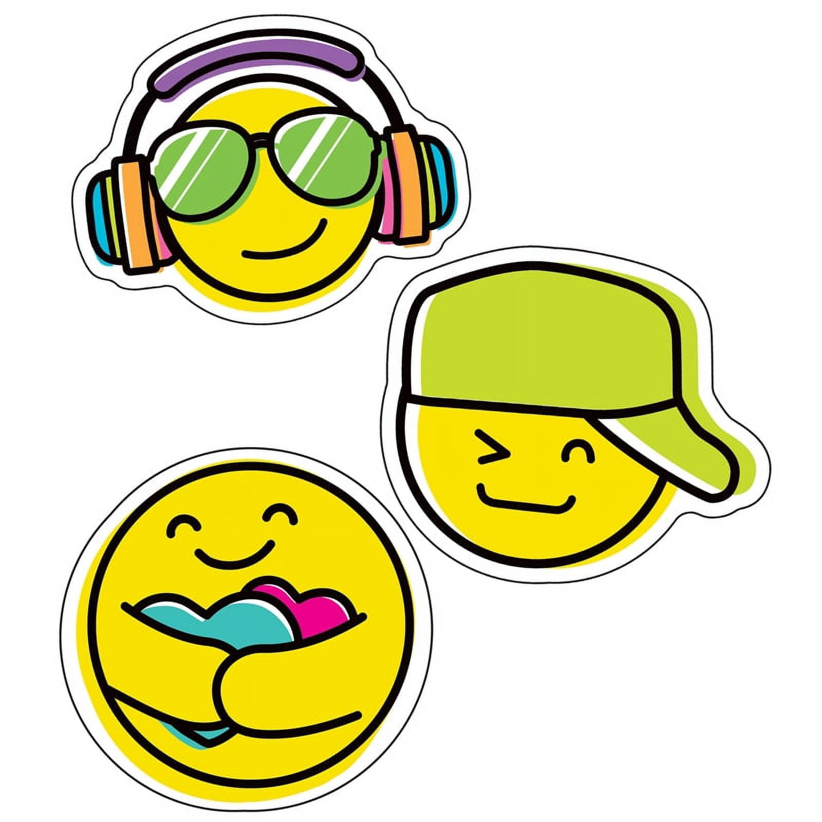 Melt distortion smile face with headphones.Vector cartoon character logo  illustration. Smile emoji face,listen music in headphones print for  t-shirt, poster,sticker,cover,card,logo concept Stock Vector | Adobe Stock, image size:1600x1600