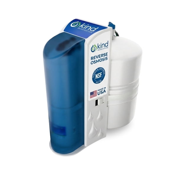 Kind Water 6-Stage Reverse Osmosis Drinking Water System – Under Sink Filter for Great-Tasting Water – Removes 99% of Contaminants – Easy Install