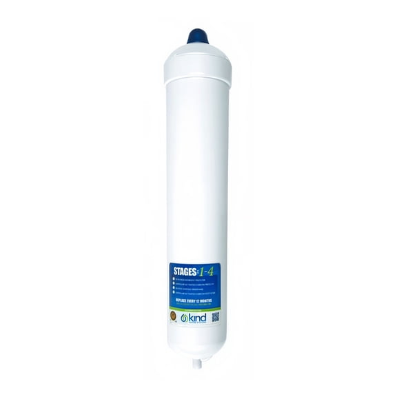 Kind Water Systems 6-Stage Reverse Osmosis Drinking Water System Replacement Filter  Stages 1-4